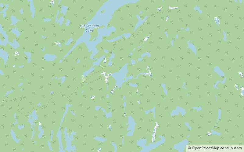 black lake park prowincjonalny lake superior location map