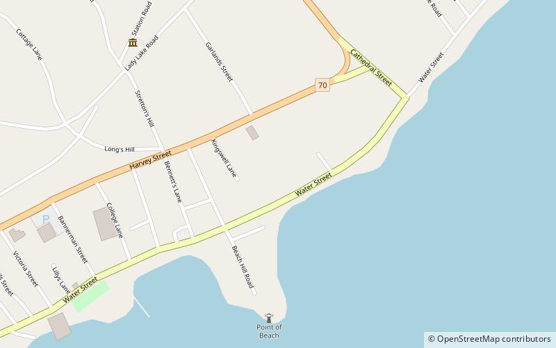 Harbour Grace location map