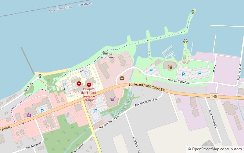 musee acadien de caraquet location map