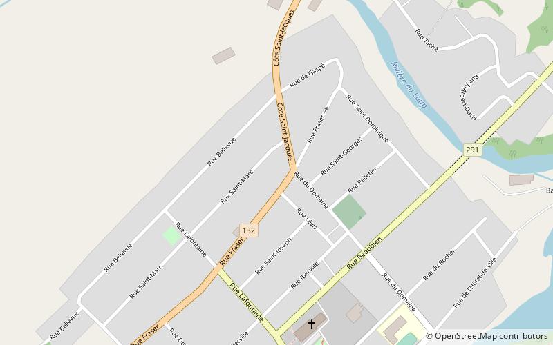 Manoir Fraser location map
