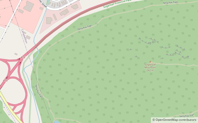 sugarloaf park campbellton location map