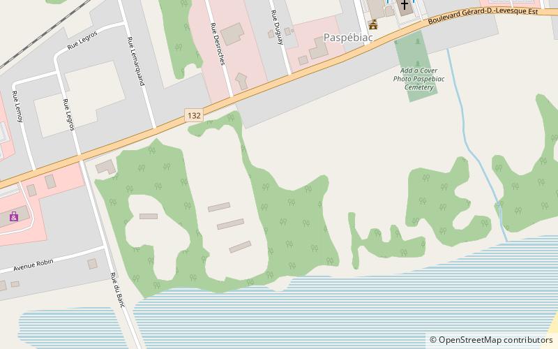 Paspébiac location map