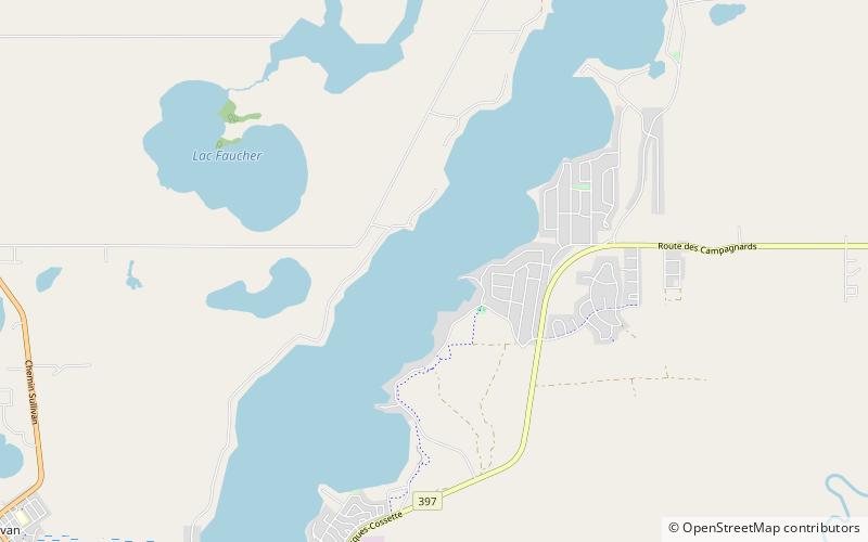 Lake Blouin location map