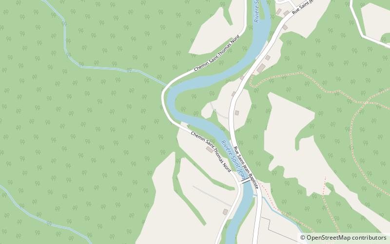 zec de la riviere saint jean du saguenay location map