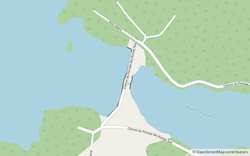 Barrage de Portage-des-Roches location map