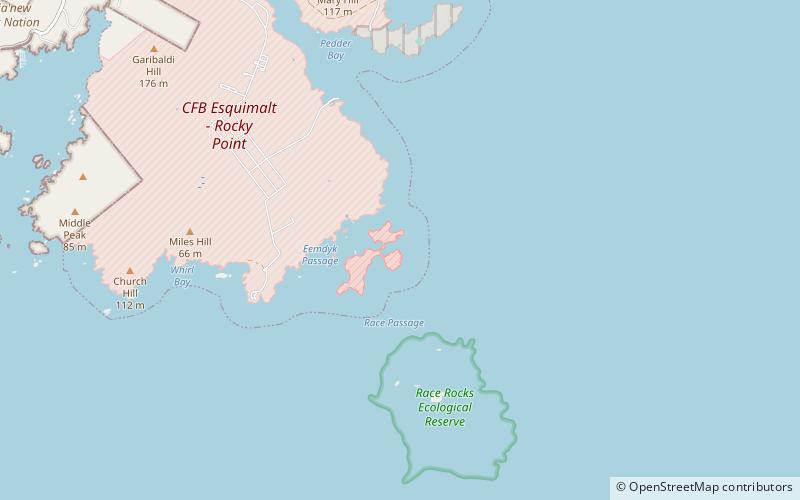 Bentinck Island location map