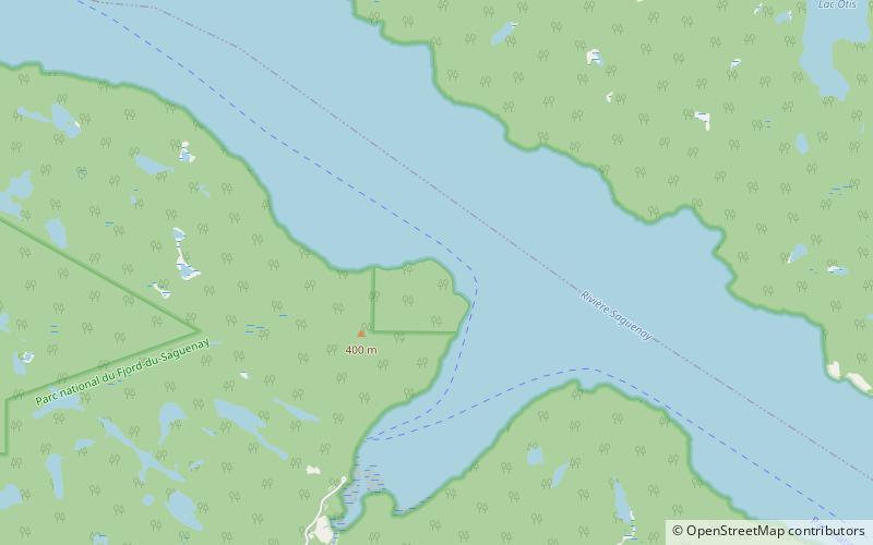 Statue of Notre-Dame-du-Saguenay location map