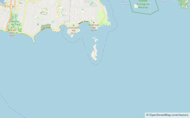 Phare de Trial Islands location map