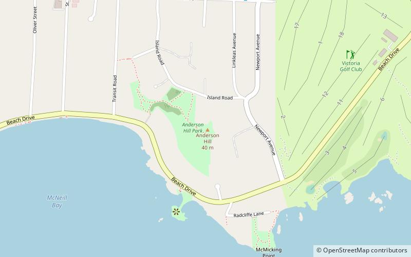 Anderson Hill Park location map