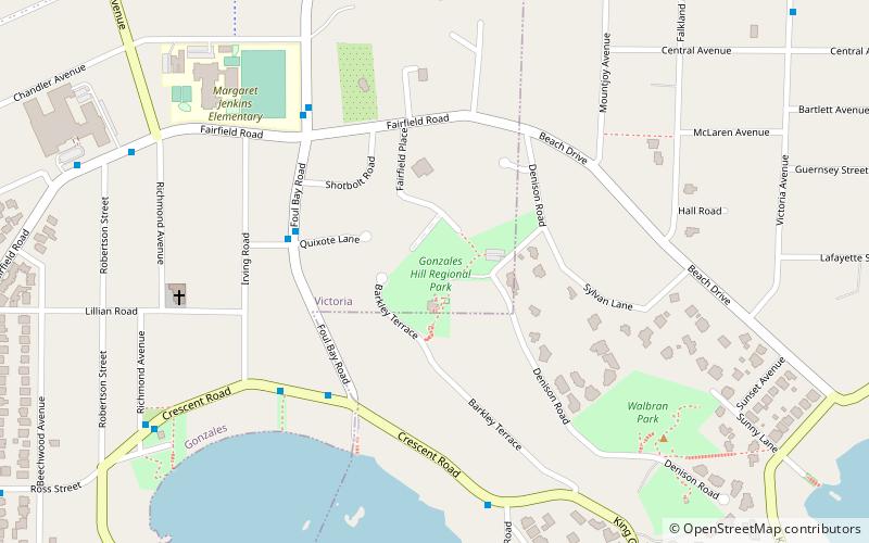 Gonzales Hill Regional Park location map