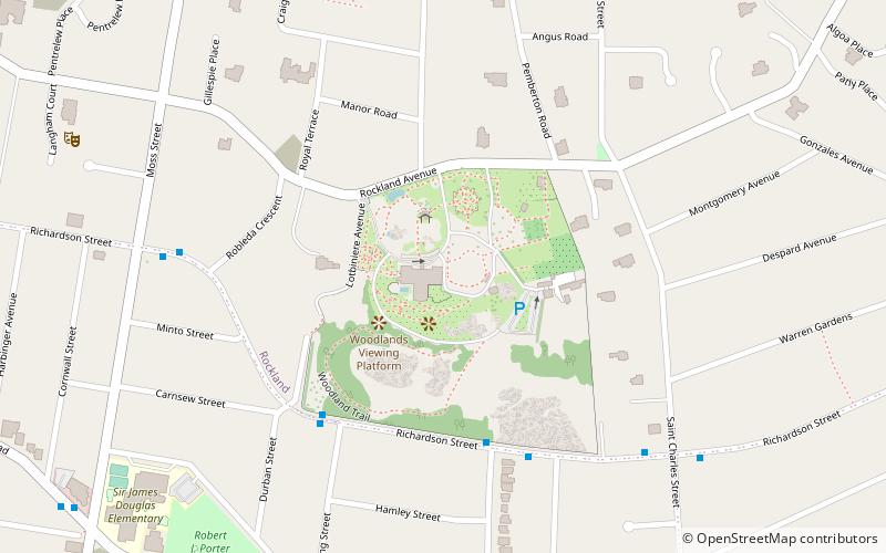 Government House location map