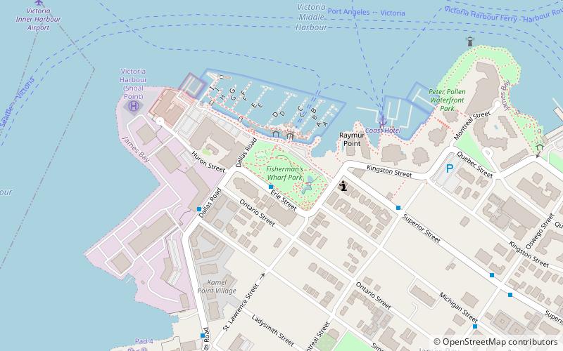 Fisherman's Wharf Park location map