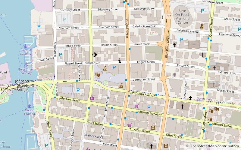 Victoria City Hall location map