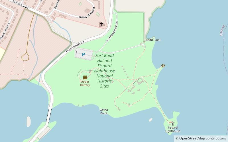Fort Rodd Hill National Historic Site location map