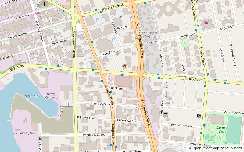 Bay Street Armoury location map