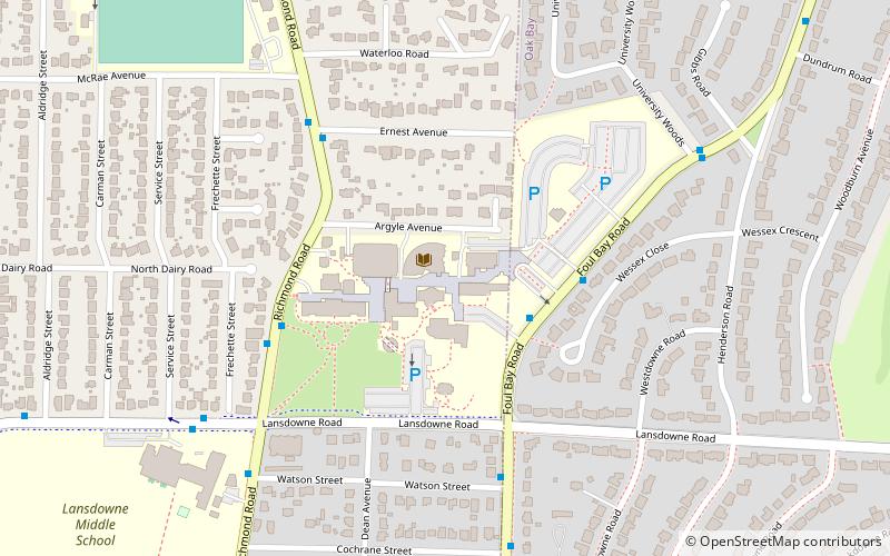 Camosun College location map