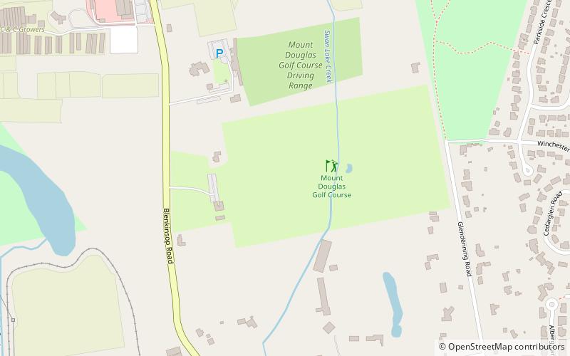 mount douglas golf course victoria location map