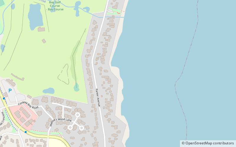 sayward beach location map