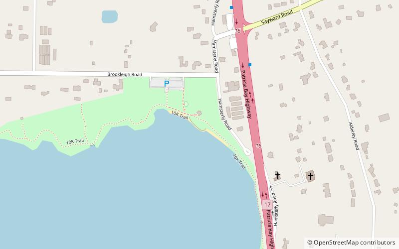 hamsterly beach location map