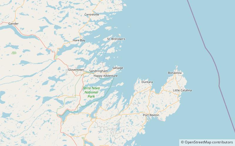 Keats Island location map
