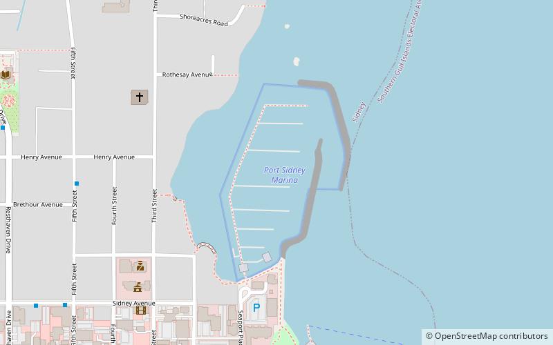 port sidney marina location map