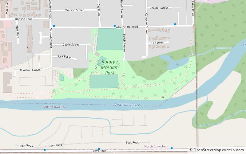 rotary mcadam park duncan location map