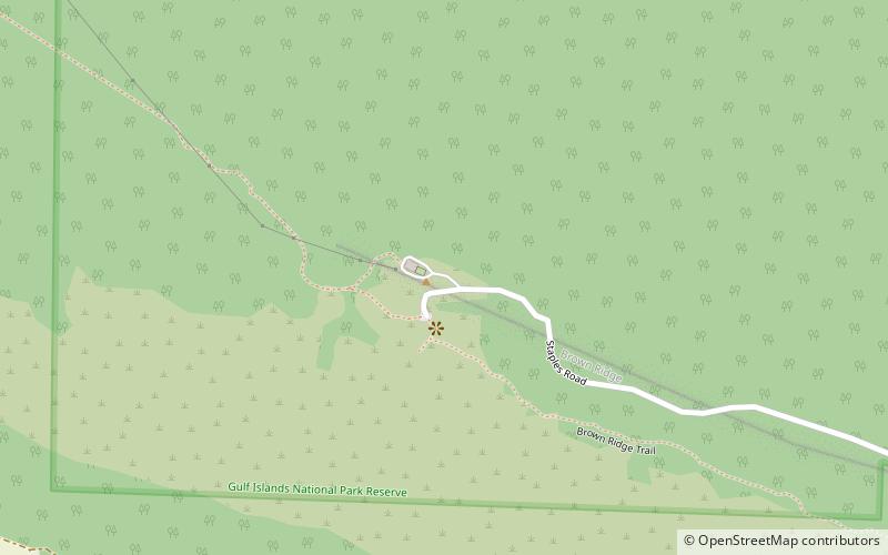 mount warburton pike isla saturna location map