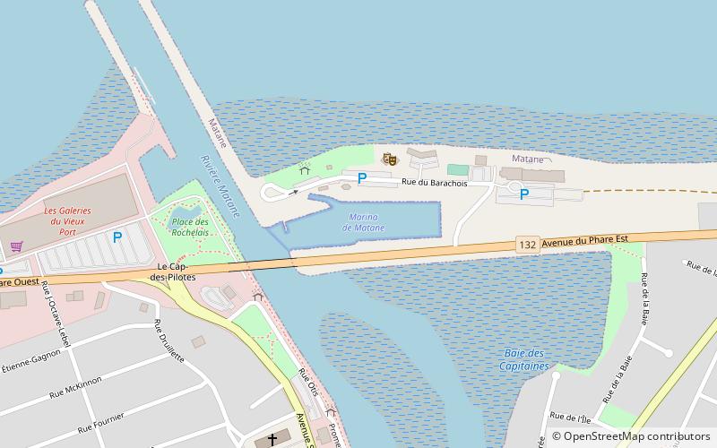 Marina de Matane location map
