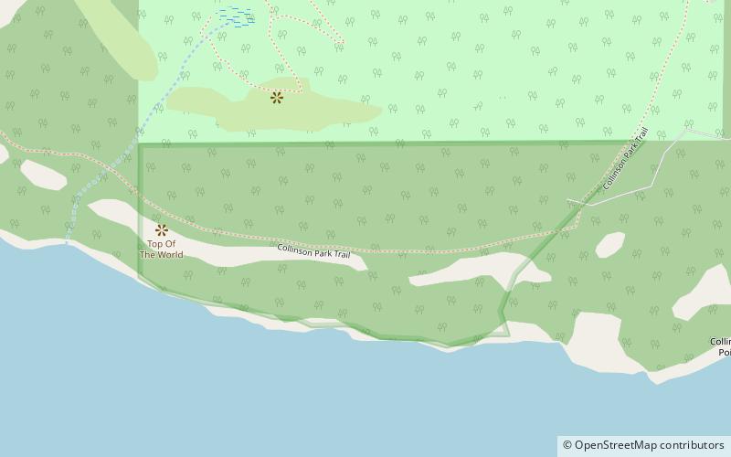 collinson point provincial park ile galiano location map