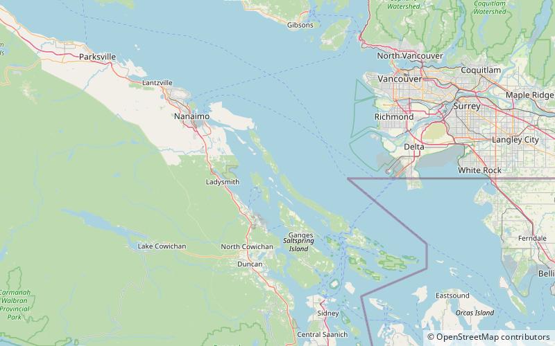 Lyackson First Nation location map