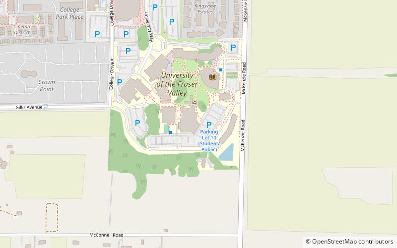 Envision Athletic Centre location map