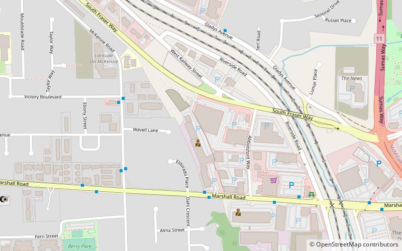 Project Climbing Abbotsford location map