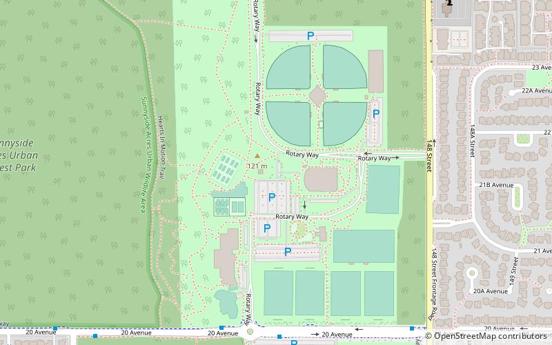 South Surrey Athletic Park location map