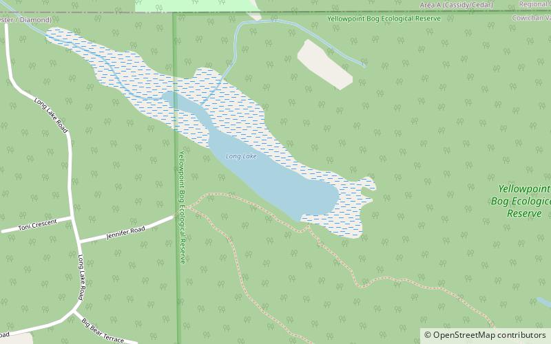 long lake location map