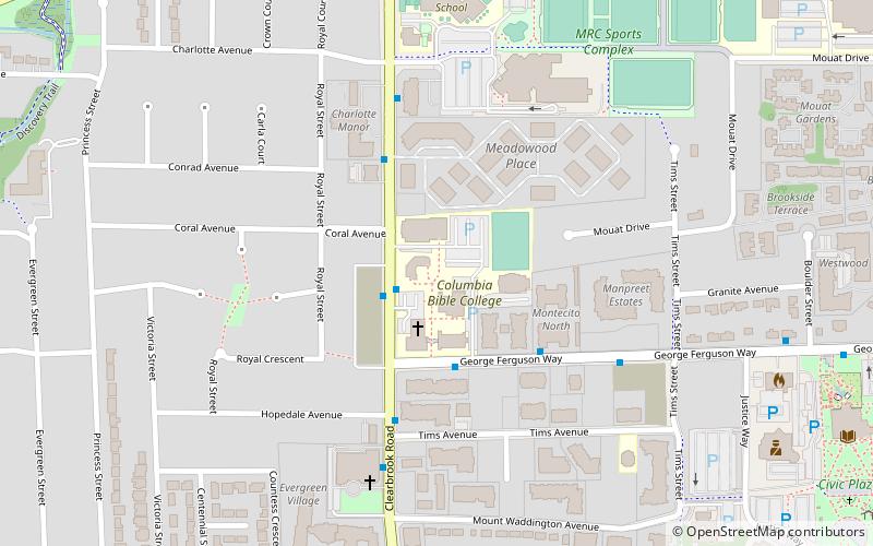 columbia bible college abbotsford location map