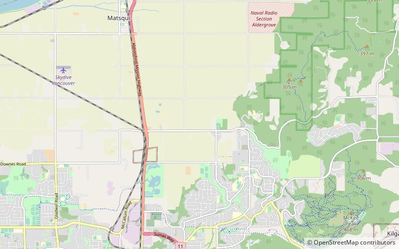 Clayburn location map