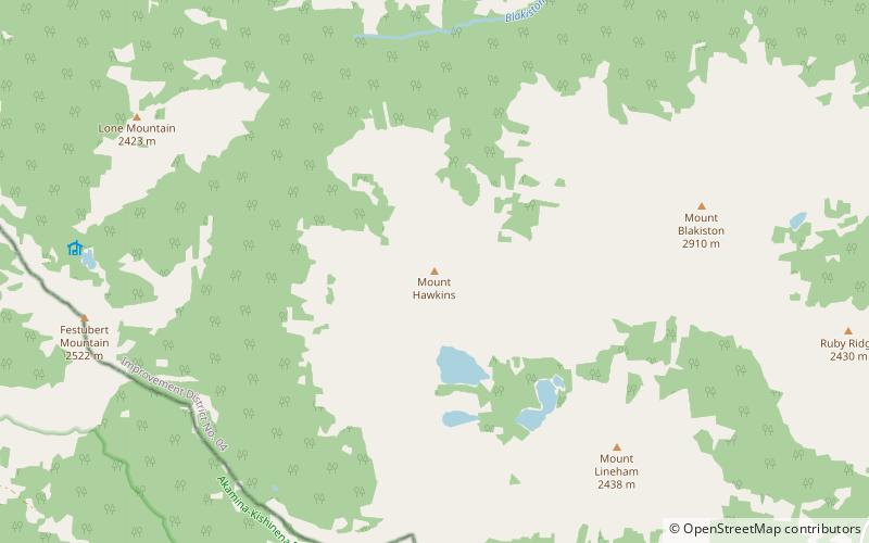 Mount Hawkins location map