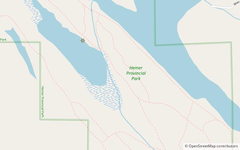 hemer provincial park location map