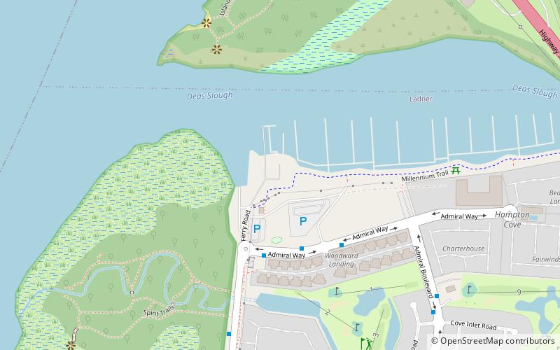 Captain's Cove Marina location map