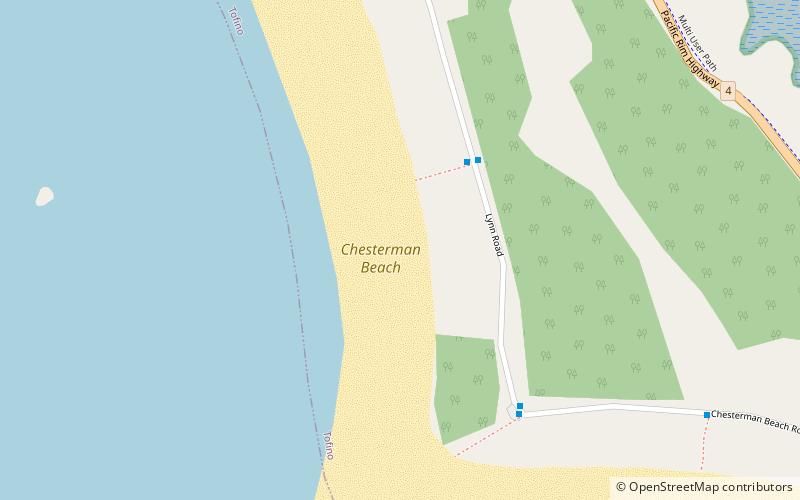 Chesterman Beach location map