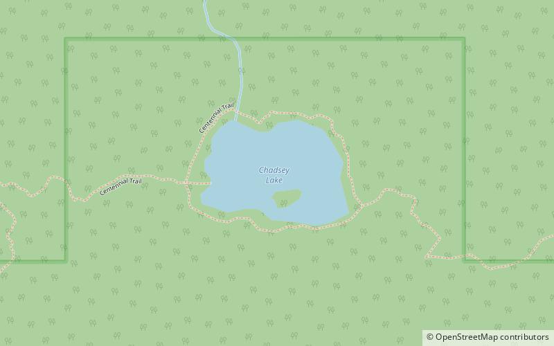 chadsey lake location map