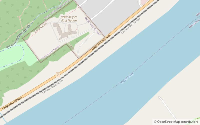 Pekw'Xe:yles location map