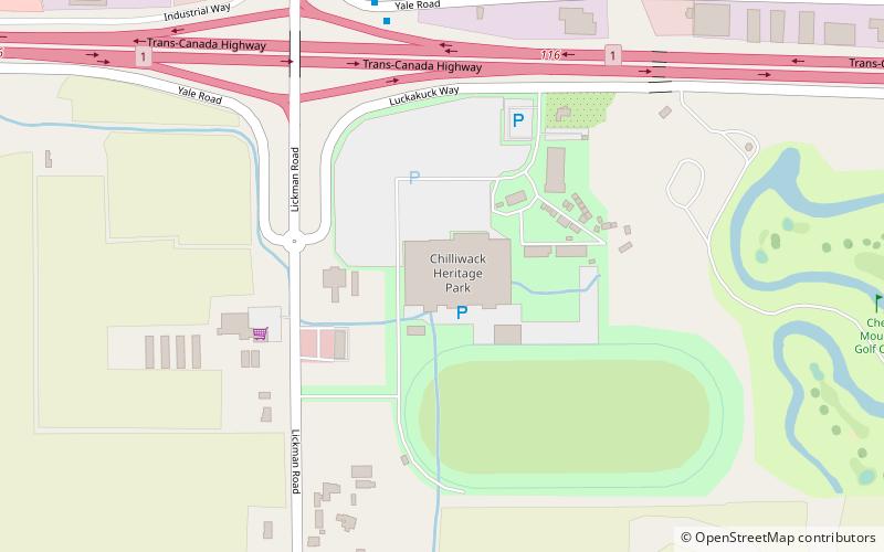 Chilliwack Heritage Park location map