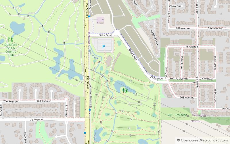 Eaglequest Coyote Creek Golf location map