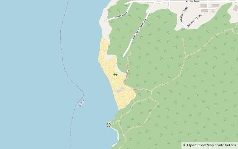 tonquin beach tofino location map