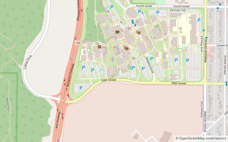 VIU Arts and Humanities location map