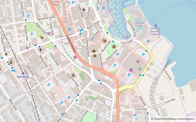 Vancouver Island Conference Centre location map