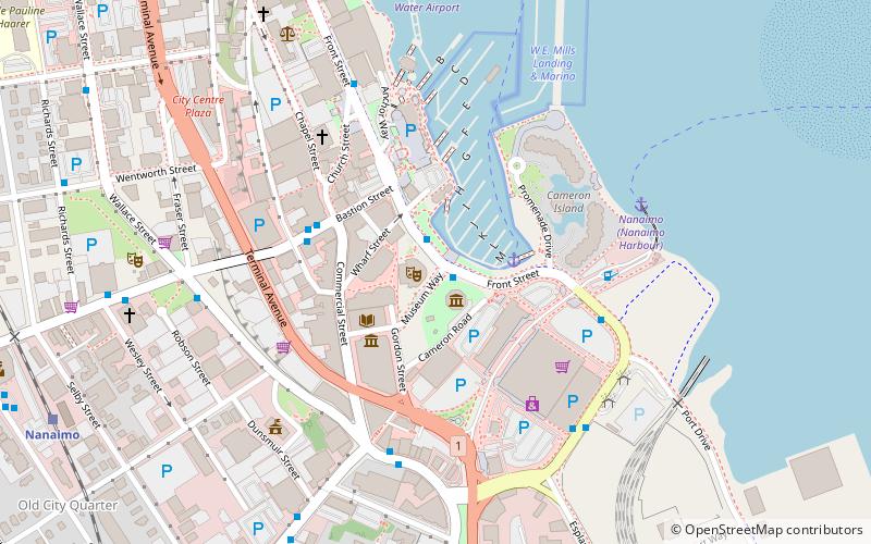the port theatre nanaimo location map