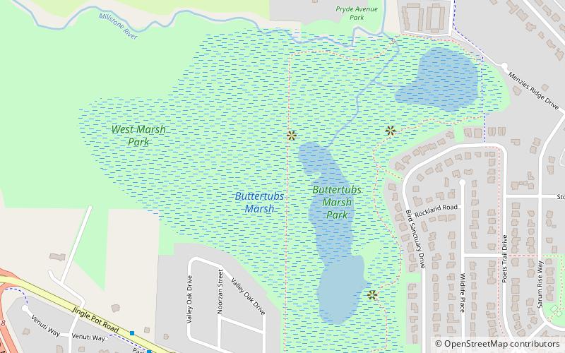 Buttertubs Marsh location map