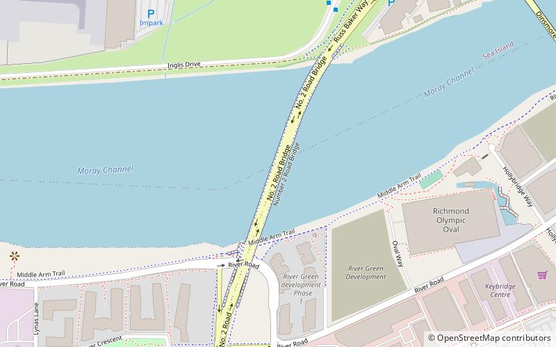 No. 2 Road Bridge location map